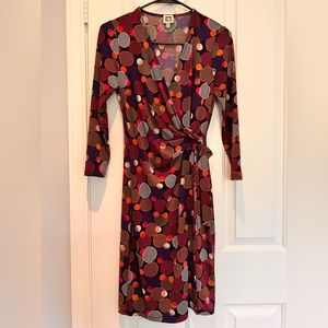 Anne Klein lightweight dotted dress